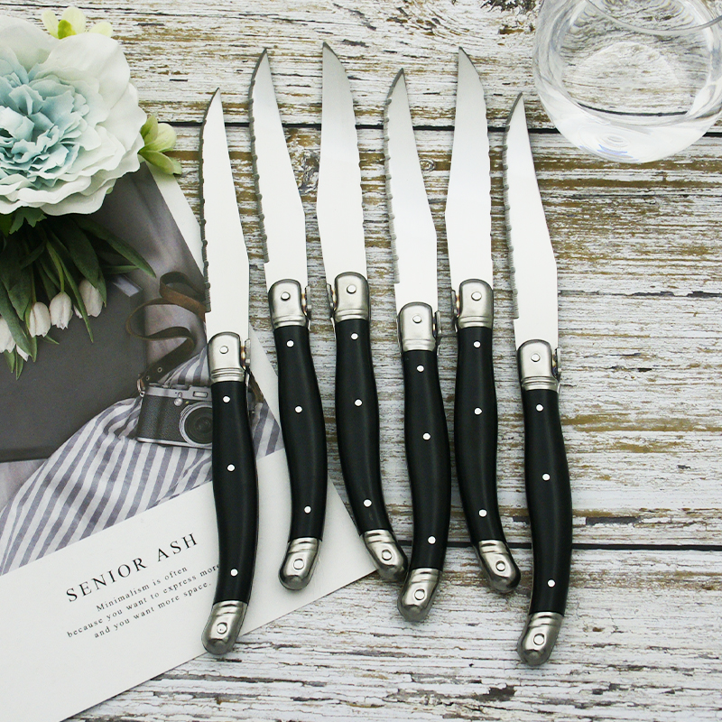 aguioe Back Steak Knife Fork Stainess Stee Dinner Knives Tabe Fork Back Cutery Restaurant Kitchen Tabeware 4/6/8/10pcs
aguioe Back Steak Knife Fork Stainess Stee Dinner Knives Tabe Fork Back Cutery Restaurant Kitchen Tabeware 4/6/8/10pcs