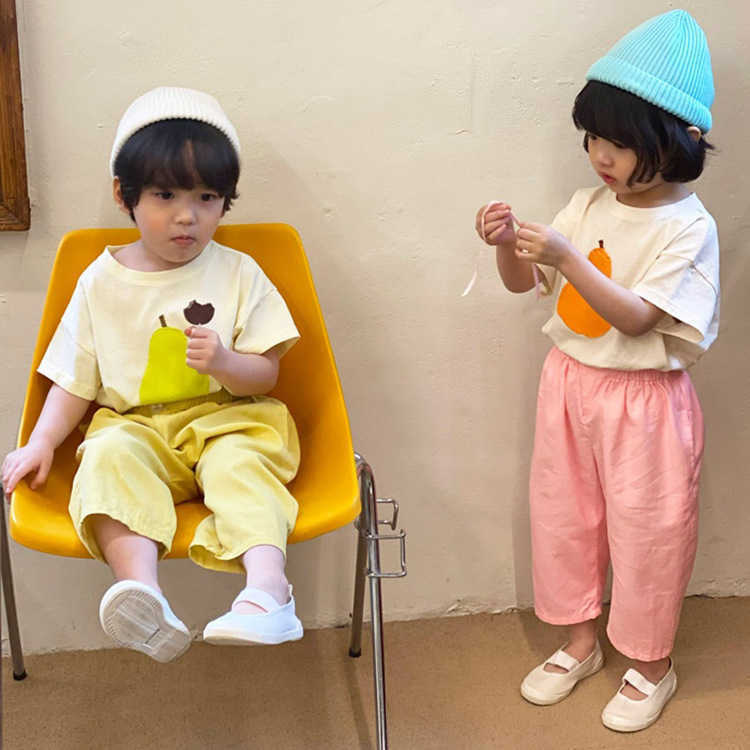 Summer children's clothing paste casual loose children's short sleeved baby T-shirts for boys and girls 210701, Creamy-white
Summer children's clothing paste casual loose children's short sleeved baby T-shirts for boys and girls 210701, Creamy-white