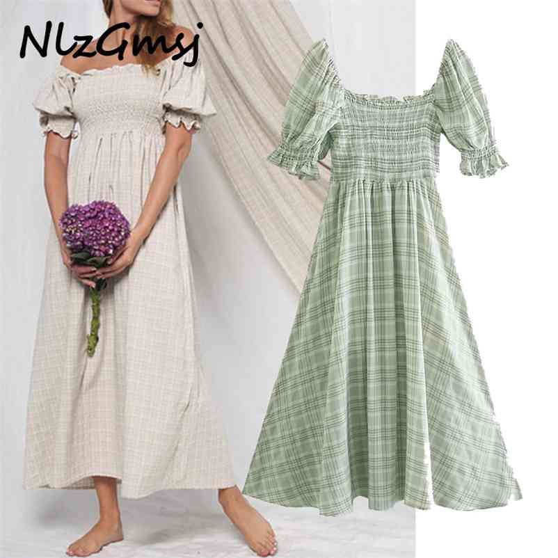 dres green summer slit side es for ruched bust puff sleeve long boho 05 210628, As picture
dres green summer slit side es for ruched bust puff sleeve long boho 05 210628, As picture