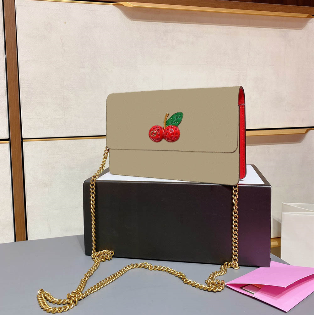 Mini Bag Classic Wallet Retro Ladies Cherry Brown Leather 18 CM Women Handbag Wallet Messenger Fashion Designer Chain Shoulder Bags, Make up the difference
Mini Bag Classic Wallet Retro Ladies Cherry Brown Leather 18 CM Women Handbag Wallet Messenger Fashion Designer Chain Shoulder Bags, Make up the difference