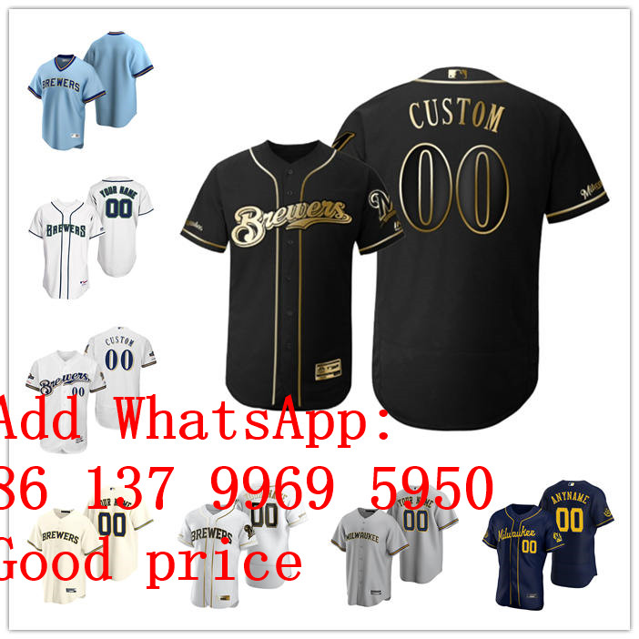 Custom Milwaukee Mens women youth Brewers' black blue Authentic Weekend 2020 Home Jersey, Black
Custom Milwaukee Mens women youth Brewers' black blue Authentic Weekend 2020 Home Jersey, Black