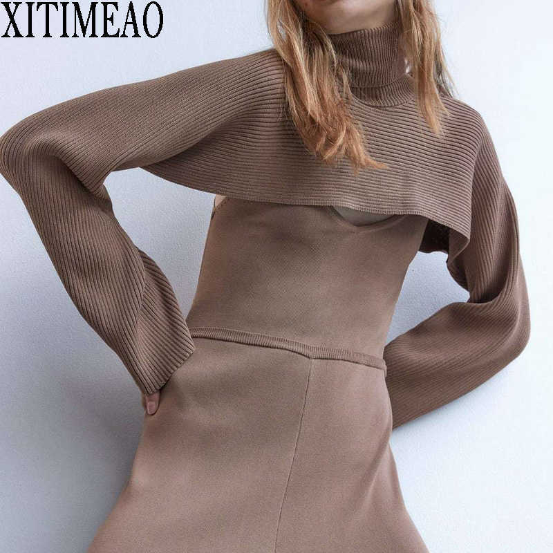 ZA Super Short Knit High Wais Sweater Turtleneck Sexy Long-Sleeve Pullover Casual Streetwear Chic Tops 210604, As picture
ZA Super Short Knit High Wais Sweater Turtleneck Sexy Long-Sleeve Pullover Casual Streetwear Chic Tops 210604, As picture
