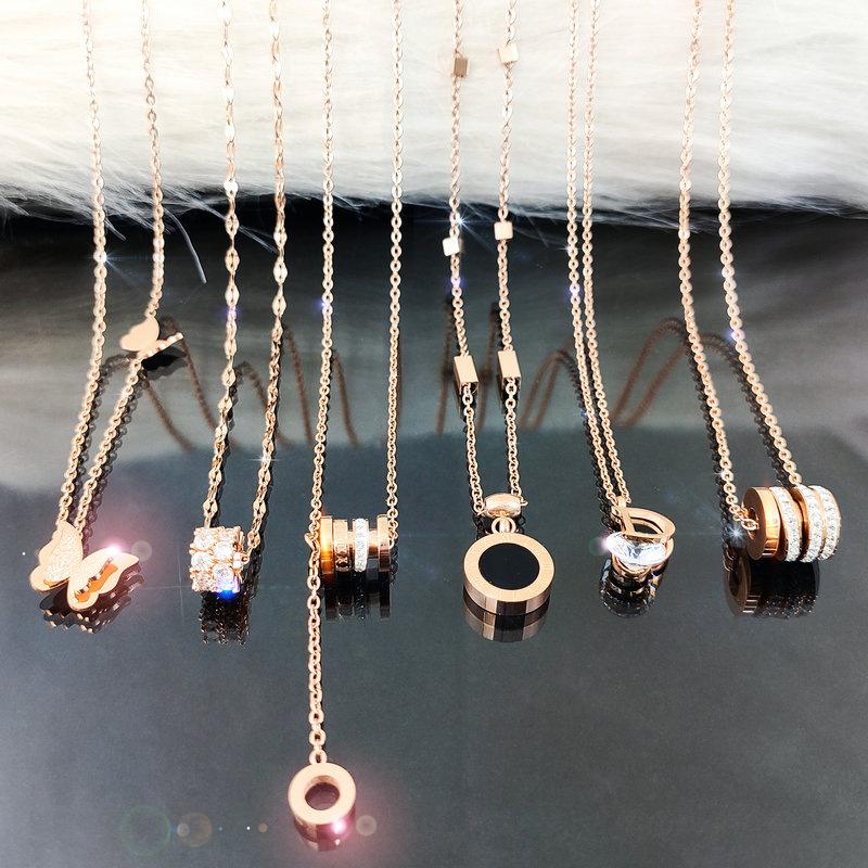 Pendant Necklaces Stainless Steel Necklace For Women Chain Does Not Fade Jewelry Accessories Wholesale Butterfly Circle Birthday, Silver
Pendant Necklaces Stainless Steel Necklace For Women Chain Does Not Fade Jewelry Accessories Wholesale Butterfly Circle Birthday, Silver