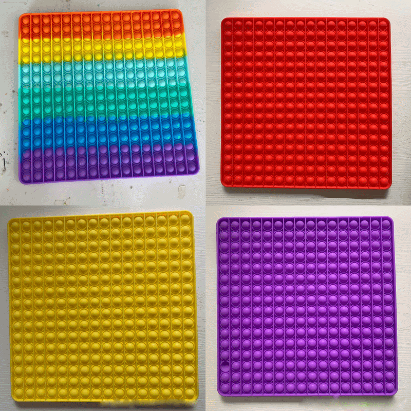 30CM Super Big Size Gift Sets Push Bubble Fidget Toys Autism Needs Squishy Stress Reliever Rainbow Adult Kid Funny Anti-stress Party Gift 603 B3
30CM Super Big Size Gift Sets Push Bubble Fidget Toys Autism Needs Squishy Stress Reliever Rainbow Adult Kid Funny Anti-stress Party Gift 603 B3