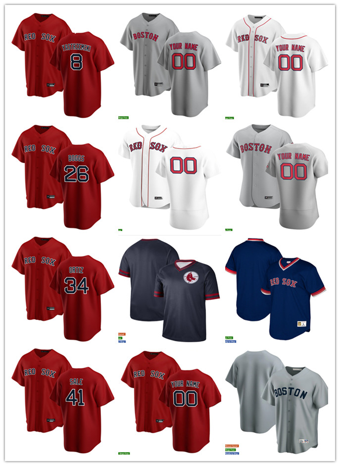 Men Women Youth Boston Red Sox 34 David Ortiz 41 Chris Sale 26 Wade Boggs 8 Carl Yastrzemski Custom Baseball Jersey Blank wh, Blue;black
Men Women Youth Boston Red Sox 34 David Ortiz 41 Chris Sale 26 Wade Boggs 8 Carl Yastrzemski Custom Baseball Jersey Blank wh, Blue;black