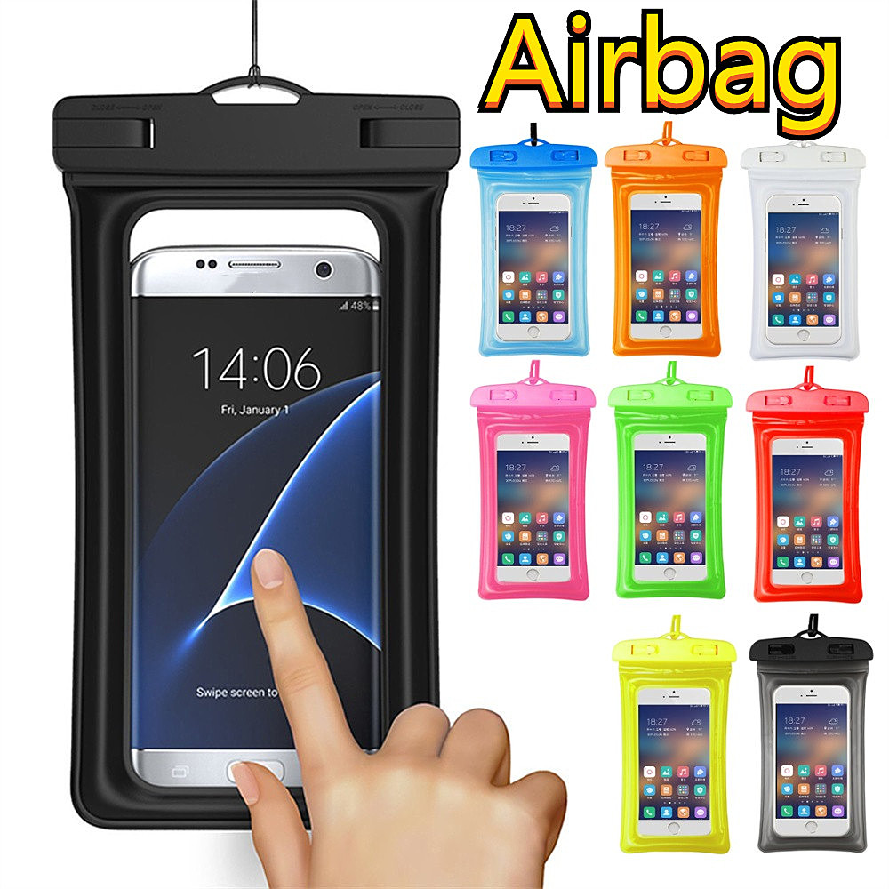 Universal Float Airbag Waterproof Swimming Bag Mobile Phone Case Cover Dry Pouch Diving Drifting Riving Bags for iphone Samsung htc android phone, Mix color
Universal Float Airbag Waterproof Swimming Bag Mobile Phone Case Cover Dry Pouch Diving Drifting Riving Bags for iphone Samsung htc android phone, Mix color