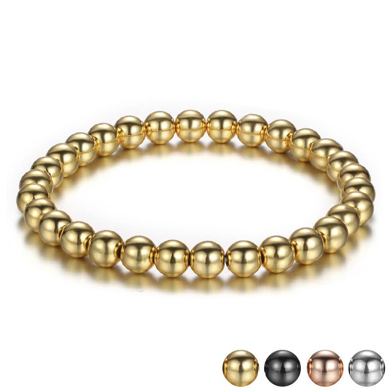 Beaded, Strands European And American Fashion Personality Simple Beaded Bracelet Unisex Charm Bead, Black
Beaded, Strands European And American Fashion Personality Simple Beaded Bracelet Unisex Charm Bead, Black