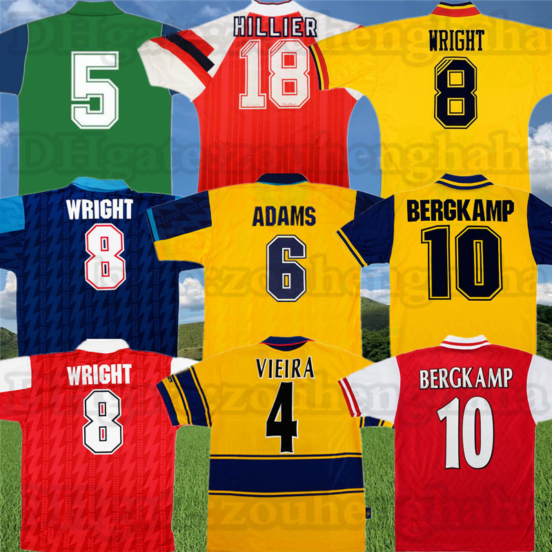 1983 Retro BERGKAMP HENRY Classic Soccer Jersey 82 86 88 89 90 91 92 93 94 95 96 97 HIGHBURY Ancient Football shirt, Black;yellow
1983 Retro BERGKAMP HENRY Classic Soccer Jersey 82 86 88 89 90 91 92 93 94 95 96 97 HIGHBURY Ancient Football shirt, Black;yellow