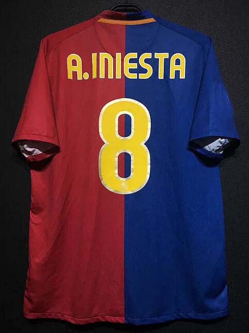 Retro Soccer Jerseys RONALDINHO AINIESTA 01 02 03 04 05 06 07 RIVALDO 08 09 10 11 12 13 14 15 16 17 18 19 vintage football shirt Barcelone 2006 2007 2