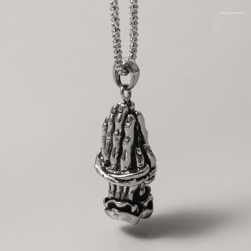 Chains Hands Clasped Religion Pendant Necklace Prayer Jesus Series Metal Unisex Jewelry Accessories Gifts1
Chains Hands Clasped Religion Pendant Necklace Prayer Jesus Series Metal Unisex Jewelry Accessories Gifts1