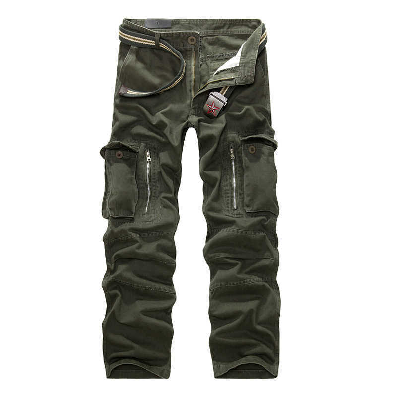 LIFENWENNA Good Quality Military Camo Cargo Pants Men Camouflage Cotton Workout Men Trousers Spring Autumn 210528