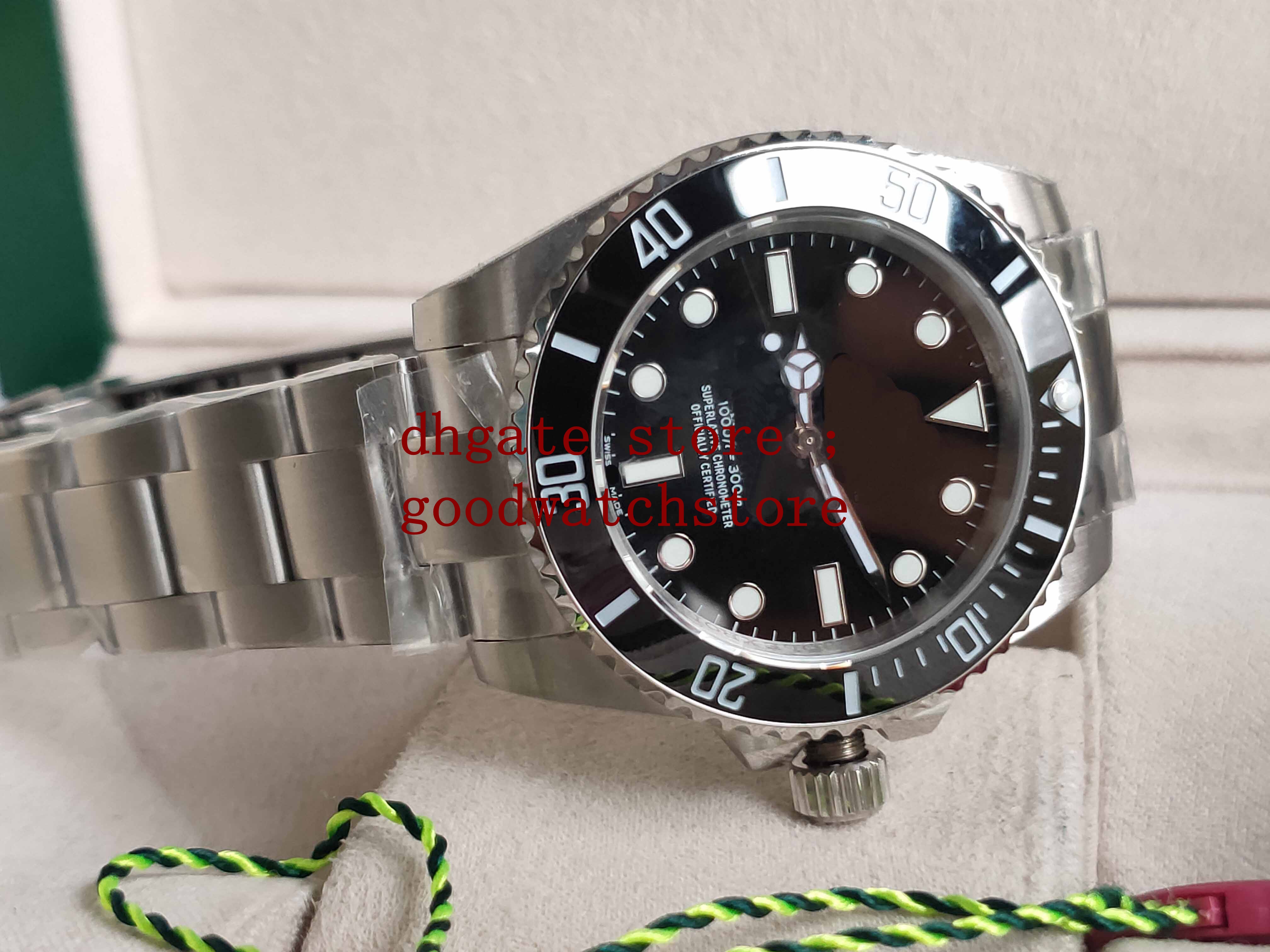 BOX U1 Men's Quality Wristwatches High NO DATE Sapphire mechanical Automatic Mens 114060 Ceramic Bezel Black dial 40MM Men Watches Wristwatch
BOX U1 Men's Quality Wristwatches High NO DATE Sapphire mechanical Automatic Mens 114060 Ceramic Bezel Black dial 40MM Men Watches Wristwatch