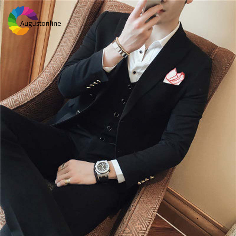 Men's Suits & Blazers Slim Fit Black Men For Wedding Bridegroom Groom Costume Evening Party Prom Formal Tuxedo Best Man Blazer Tra Q4JP, Same as image
Men's Suits & Blazers Slim Fit Black Men For Wedding Bridegroom Groom Costume Evening Party Prom Formal Tuxedo Best Man Blazer Tra Q4JP, Same as image