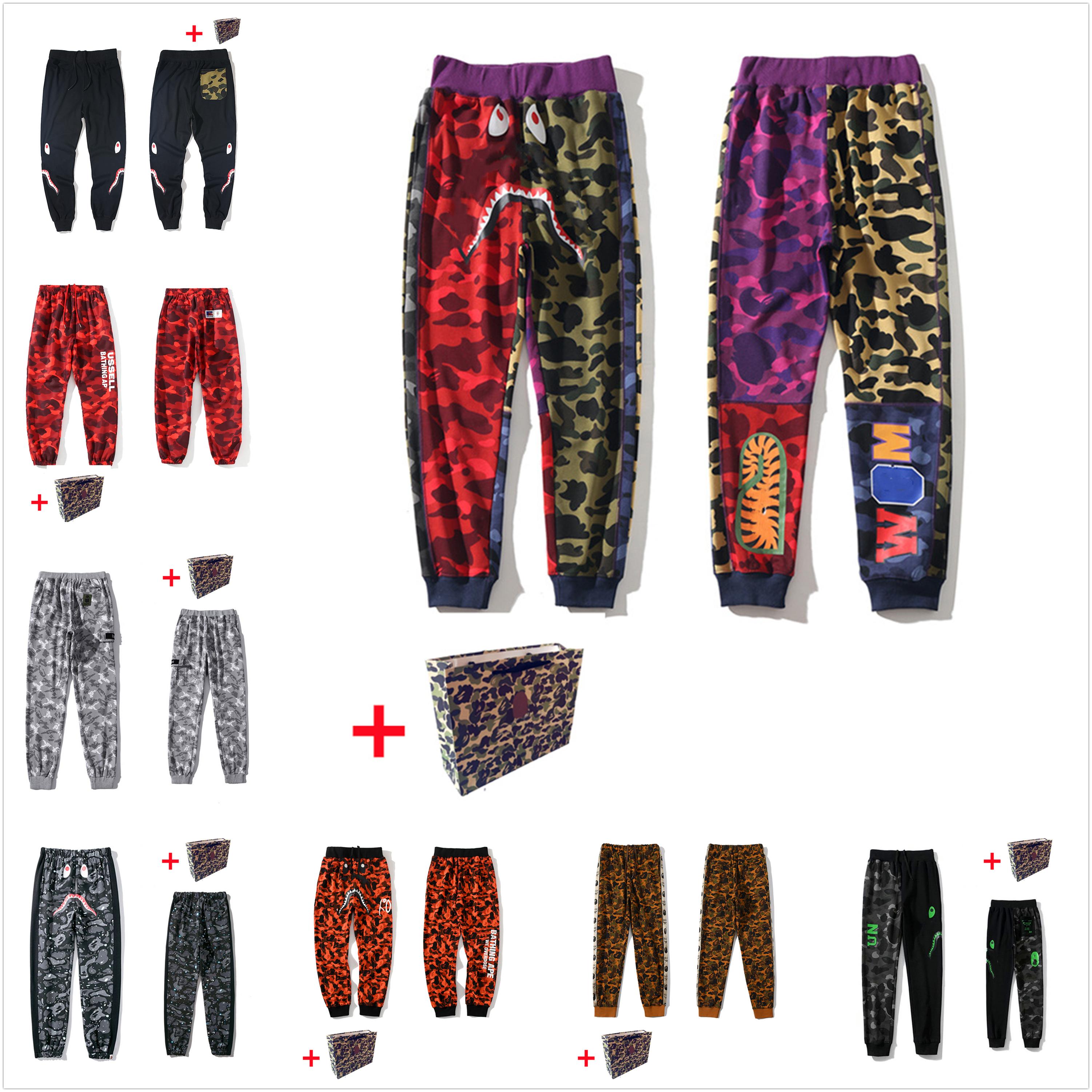 apes Women Shark Pants camouflage Luminous high quality belted trousers men's and women's same style casual pant head Bring tote b, 1pcs buttons
apes Women Shark Pants camouflage Luminous high quality belted trousers men's and women's same style casual pant head Bring tote b, 1pcs buttons