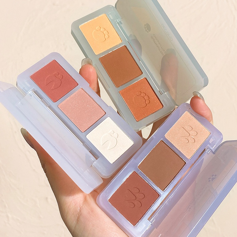 Makeup Shimmer Eyeshadow Palette 3 Colors Smoky Cosmetics Set Professional Natural Matte Eye Shadow Sleek Palettes Glitter 0894, As picture show
Makeup Shimmer Eyeshadow Palette 3 Colors Smoky Cosmetics Set Professional Natural Matte Eye Shadow Sleek Palettes Glitter 0894, As picture show