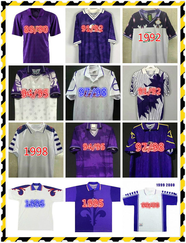 1992 1993 1998 1999 2000 Fiorentina Retro Soccer Jerseys 89 90 92 93 95 96 away white home purple Gabriel Football Shirts Batistuta Uniforms Vintage Maglia da calcio, Army green
1992 1993 1998 1999 2000 Fiorentina Retro Soccer Jerseys 89 90 92 93 95 96 away white home purple Gabriel Football Shirts Batistuta Uniforms Vintage Maglia da calcio, Army green
