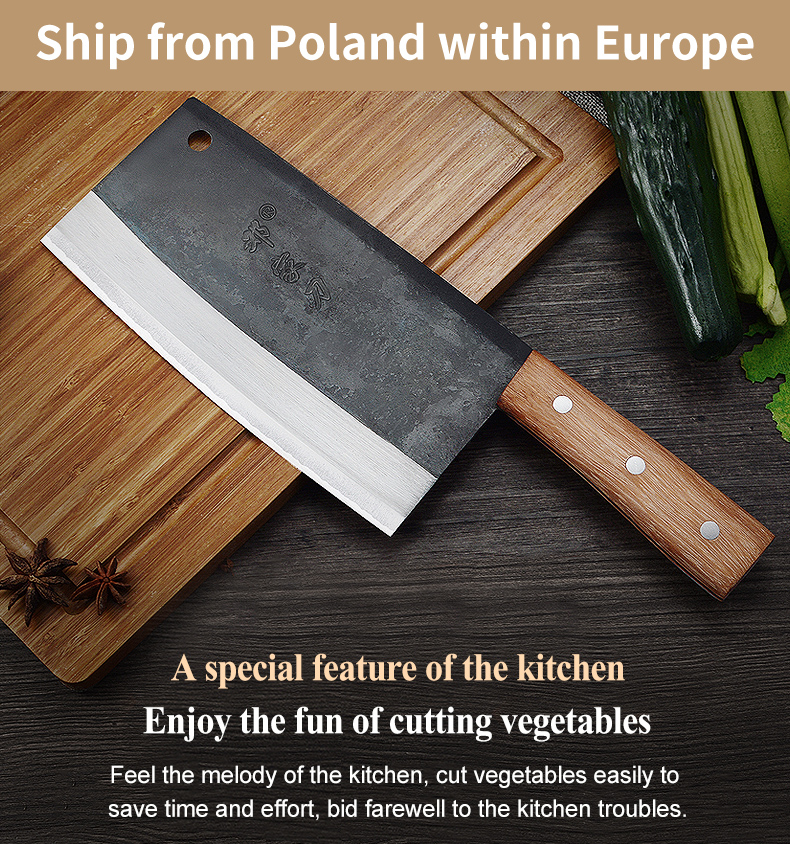 Dengjia Knife High-grade Handmade Forged Bade Chinese Chefs Knife Vegetabe Ceaver Carbon Stee Kitchen Knife for Cooking
Dengjia Knife High-grade Handmade Forged Bade Chinese Chefs Knife Vegetabe Ceaver Carbon Stee Kitchen Knife for Cooking
