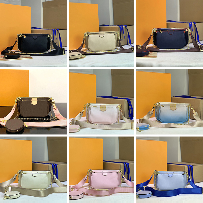 M44840 MULTI POCHETTE ACCESSORIES Shoulder Bag 3 Piece Sets Women Designers Leather Embossing Handbags Woman Chain Crossbody Bags Storage Ce
M44840 MULTI POCHETTE ACCESSORIES Shoulder Bag 3 Piece Sets Women Designers Leather Embossing Handbags Woman Chain Crossbody Bags Storage Ce
