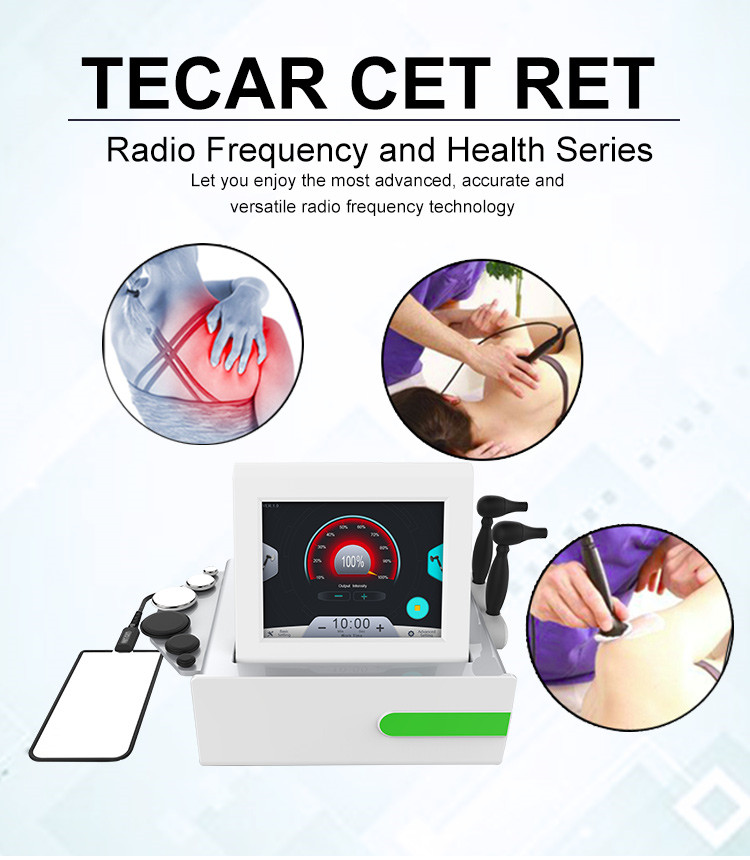 Professional monopolar radio frequency RF cet ret thermal fat slimming machine tecar therapy physiotherapy for cellulite removal and pain relief
Professional monopolar radio frequency RF cet ret thermal fat slimming machine tecar therapy physiotherapy for cellulite removal and pain relief