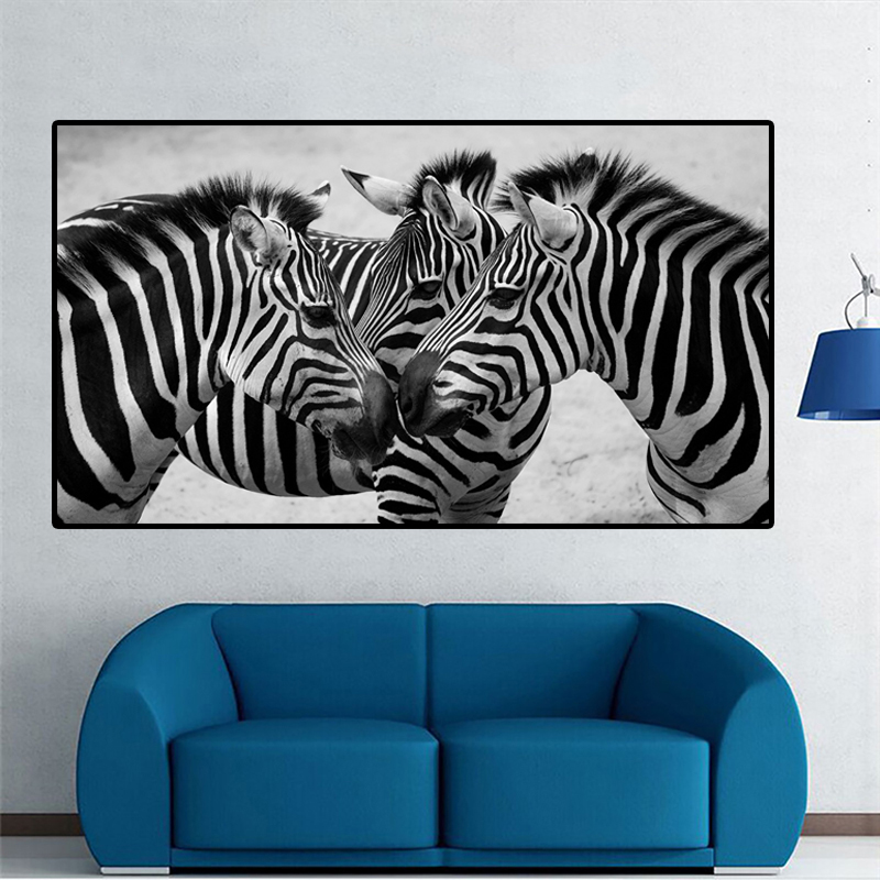 Black White Canvas Art Three Zebras Animal Painting Wall Art Prints Poster for Living Room Home Decor Modular Pictures
Black White Canvas Art Three Zebras Animal Painting Wall Art Prints Poster for Living Room Home Decor Modular Pictures