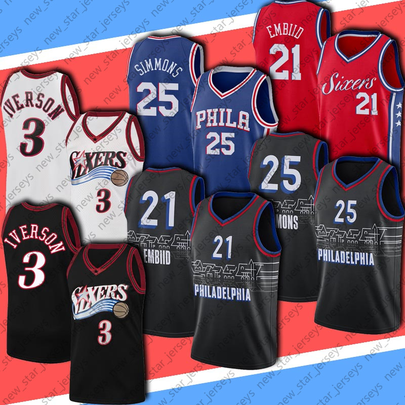 Allen 3 Iverson Jerseys Philadelphia76ersJersey Joel 21 Embiid Jersey Ben 25 Simmons Jerseys
Allen 3 Iverson Jerseys Philadelphia76ersJersey Joel 21 Embiid Jersey Ben 25 Simmons Jerseys