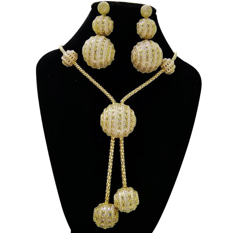 earrings & necklace godki trendy 2pcs tricolor earring jewelry set for women wedding party full zircon dubai bridal gift, Silver
earrings & necklace godki trendy 2pcs tricolor earring jewelry set for women wedding party full zircon dubai bridal gift, Silver