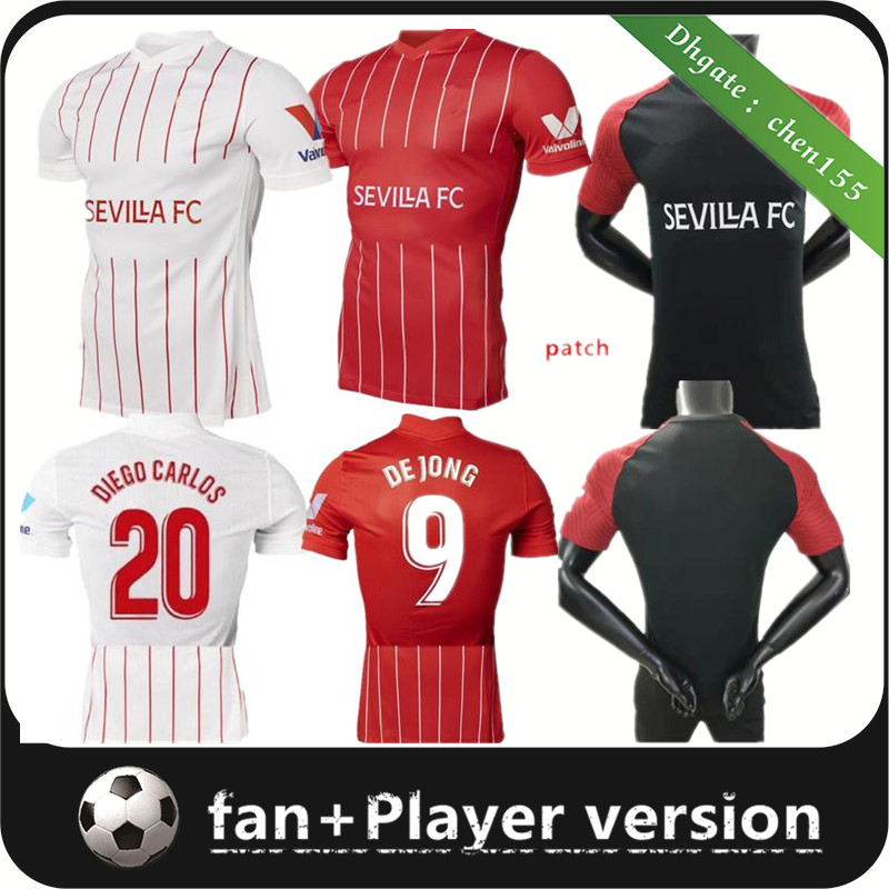 Sevilla 21-22 Seville home Soccer Jersey 21 22 OCAMPOS NAVAS EVER BANEGA DE JONG EL HADDADI TORRES RAKITIC KOUNDE Shirt men Football, 21/22 away
Sevilla 21-22 Seville home Soccer Jersey 21 22 OCAMPOS NAVAS EVER BANEGA DE JONG EL HADDADI TORRES RAKITIC KOUNDE Shirt men Football, 21/22 away