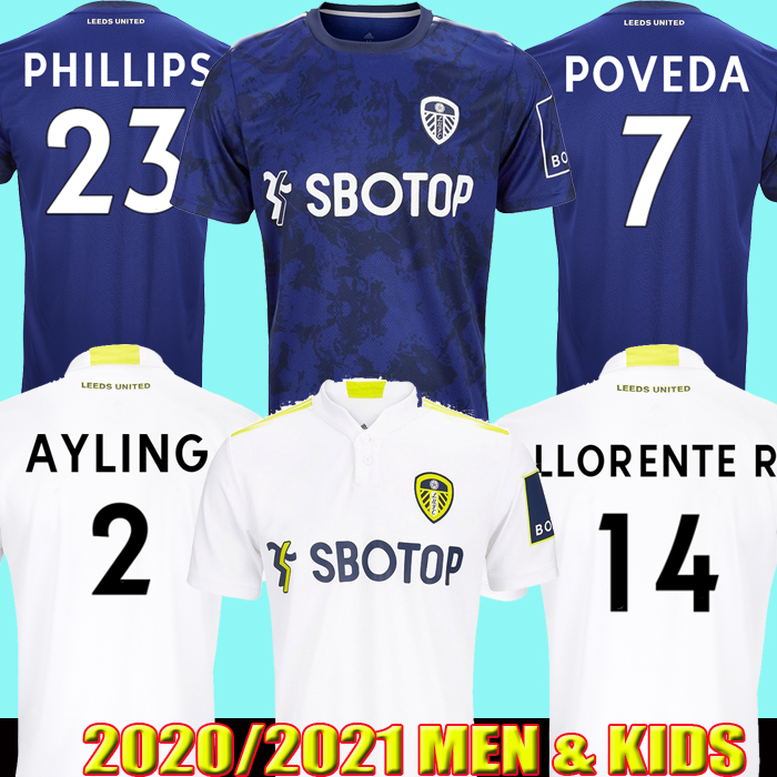 21 22 Leeds soccer jersey United 2021 2022 PHILLIPS FIRPO JUNIOR BAMFORD RAPHINHA DIEGO LLORENTE RODRIGO Goalkeeper home football shirt men + kids kits uniform, Away
21 22 Leeds soccer jersey United 2021 2022 PHILLIPS FIRPO JUNIOR BAMFORD RAPHINHA DIEGO LLORENTE RODRIGO Goalkeeper home football shirt men + kids kits uniform, Away