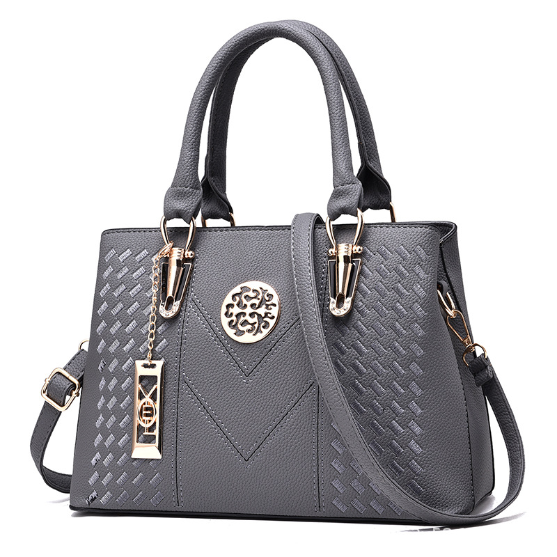 Pink Sugao Tote Handbags Women Purses Fashion Crossbody Shoulder Bag with the M Metal Pu Leather High Quality Gril Shopping Bags