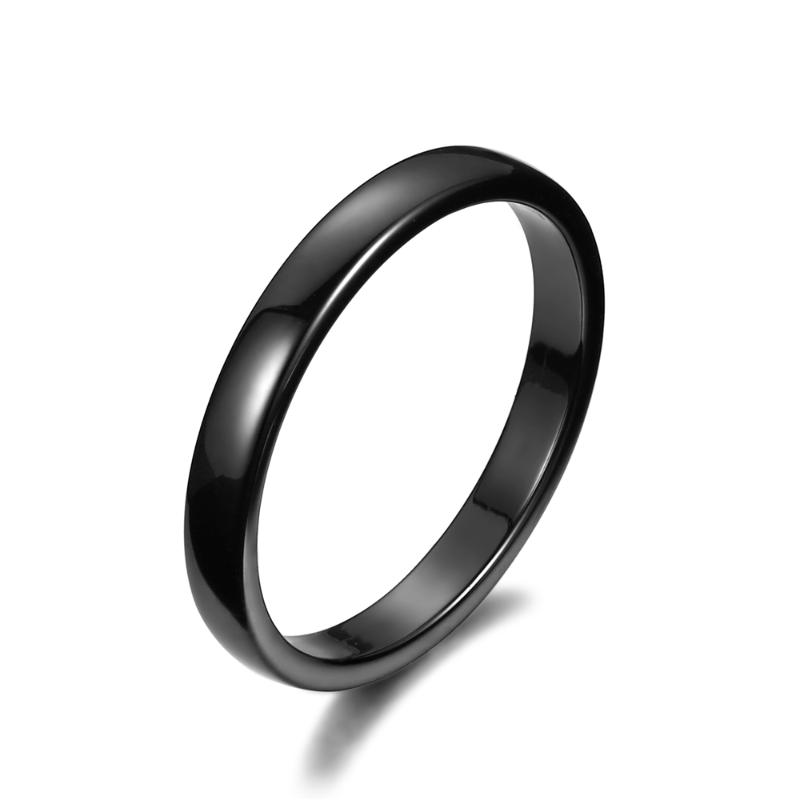Wedding Rings Fashion Smooth Ceramic 3mm Black/White For Women Small Simple Design Engagement Jewelry
Wedding Rings Fashion Smooth Ceramic 3mm Black/White For Women Small Simple Design Engagement Jewelry