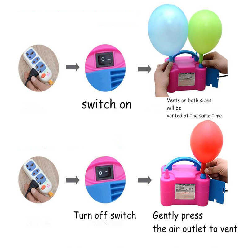 220V New Double Hole 73005 HT-501 High Voltage AC Inflatable Electric Pump Air Balloons Inflator Machine Y0929
220V New Double Hole 73005 HT-501 High Voltage AC Inflatable Electric Pump Air Balloons Inflator Machine Y0929