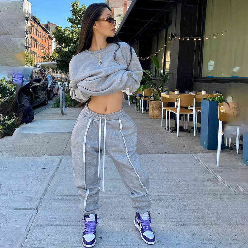 Paris Girl Gray Harajuku Joggers Loose Sweatpants Women Fashion High Waist Pants Patchwork Trousers Streetwear Femme Autumn 210524, Dark gray
Paris Girl Gray Harajuku Joggers Loose Sweatpants Women Fashion High Waist Pants Patchwork Trousers Streetwear Femme Autumn 210524, Dark gray