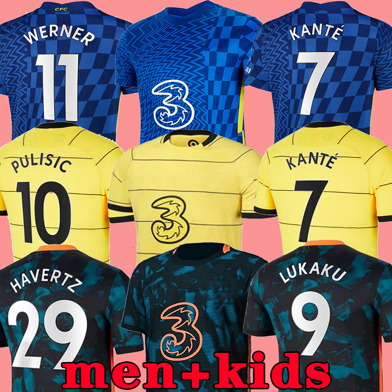 Thailand 21 22 LUKAKU WERNER HAVERTZ CHILWELL ZIYECH Soccer Jerseys 2021 2022 PULISIC home blue away yellow Football Shirt KANTE MOUNT Men+Kids set Kits, 21/22 away men+patch2
Thailand 21 22 LUKAKU WERNER HAVERTZ CHILWELL ZIYECH Soccer Jerseys 2021 2022 PULISIC home blue away yellow Football Shirt KANTE MOUNT Men+Kids set Kits, 21/22 away men+patch2