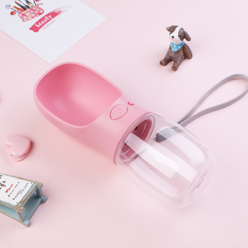 Pet Water Bottle Dog Cat Portable Travel Cups Outdoor Feeder Water Drinking Bowl 350/550ML Small Large Dogs Pet Products