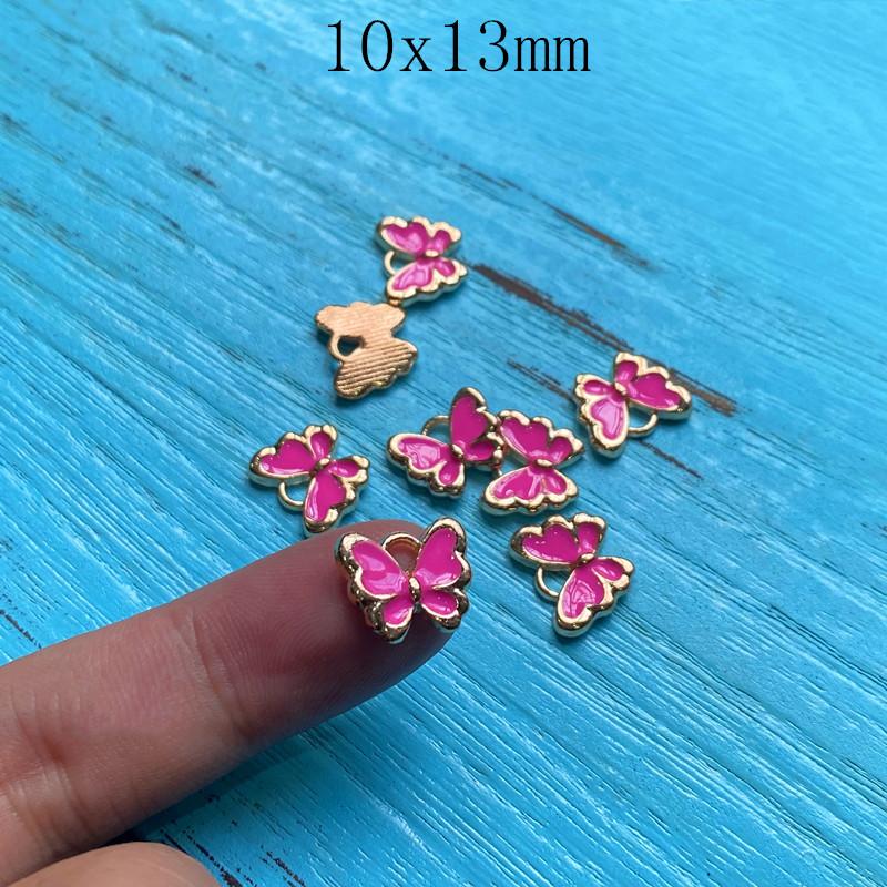 Charms 18pcs Pink Drop Oil Butterfly Pendants Antique Gold Tone Jewelry Making DIY WomenNecklace Bracelet Handmade Crafts, Bronze;silver
Charms 18pcs Pink Drop Oil Butterfly Pendants Antique Gold Tone Jewelry Making DIY WomenNecklace Bracelet Handmade Crafts, Bronze;silver