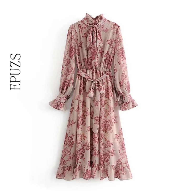 bohemian Floral Print Pleated vintage Dress Women long dress winter sashes Long Sleeve boho korean Vestidos 210521, Red
bohemian Floral Print Pleated vintage Dress Women long dress winter sashes Long Sleeve boho korean Vestidos 210521, Red
