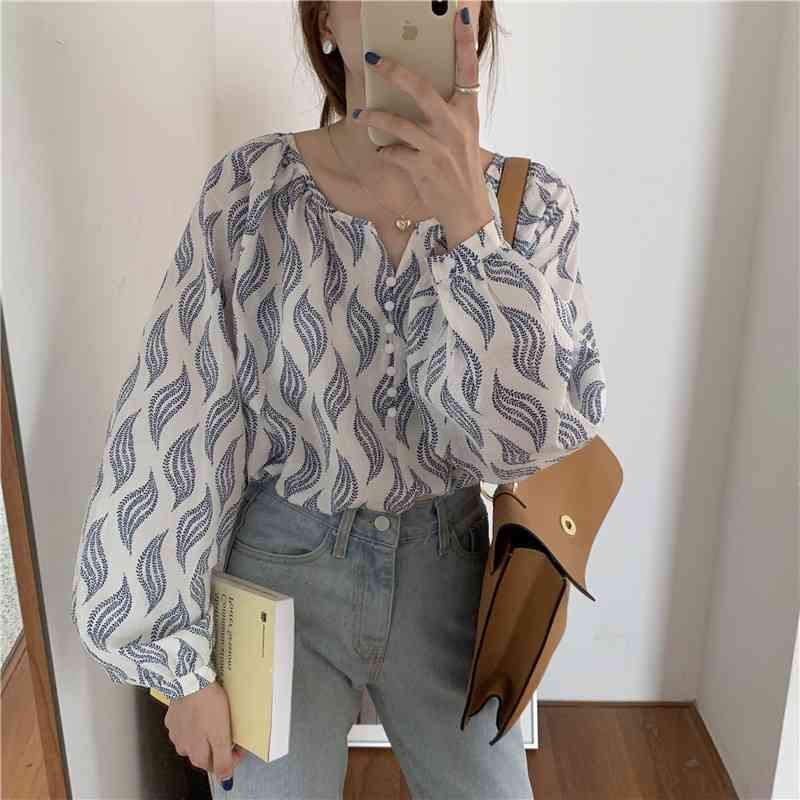 Womens Blouses Summer Tops Femme Casual Shirt Long Sleeve Girls Women Blouse Oversize Plus Size Blusas Loose Sexy 210417Z