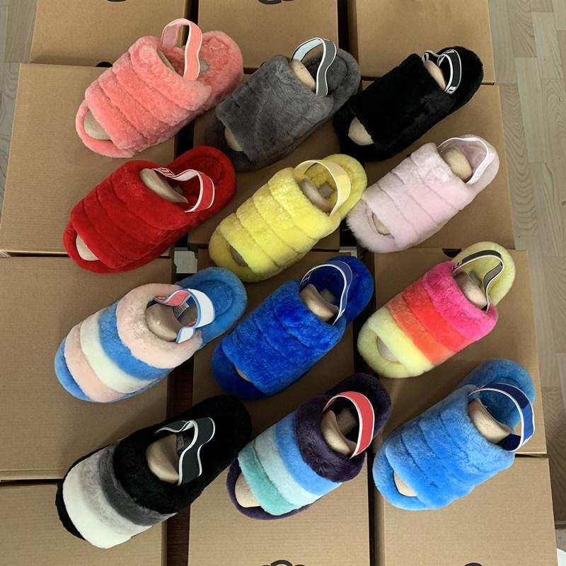 Women Slippers Kids Pantoufle Furry Designer Sandals Fur Rainbow Mules G Slide Slides Slipper Platform Sliders Hausschuhe Thick Bottom U Shoes Boots, Black
Women Slippers Kids Pantoufle Furry Designer Sandals Fur Rainbow Mules G Slide Slides Slipper Platform Sliders Hausschuhe Thick Bottom U Shoes Boots, Black