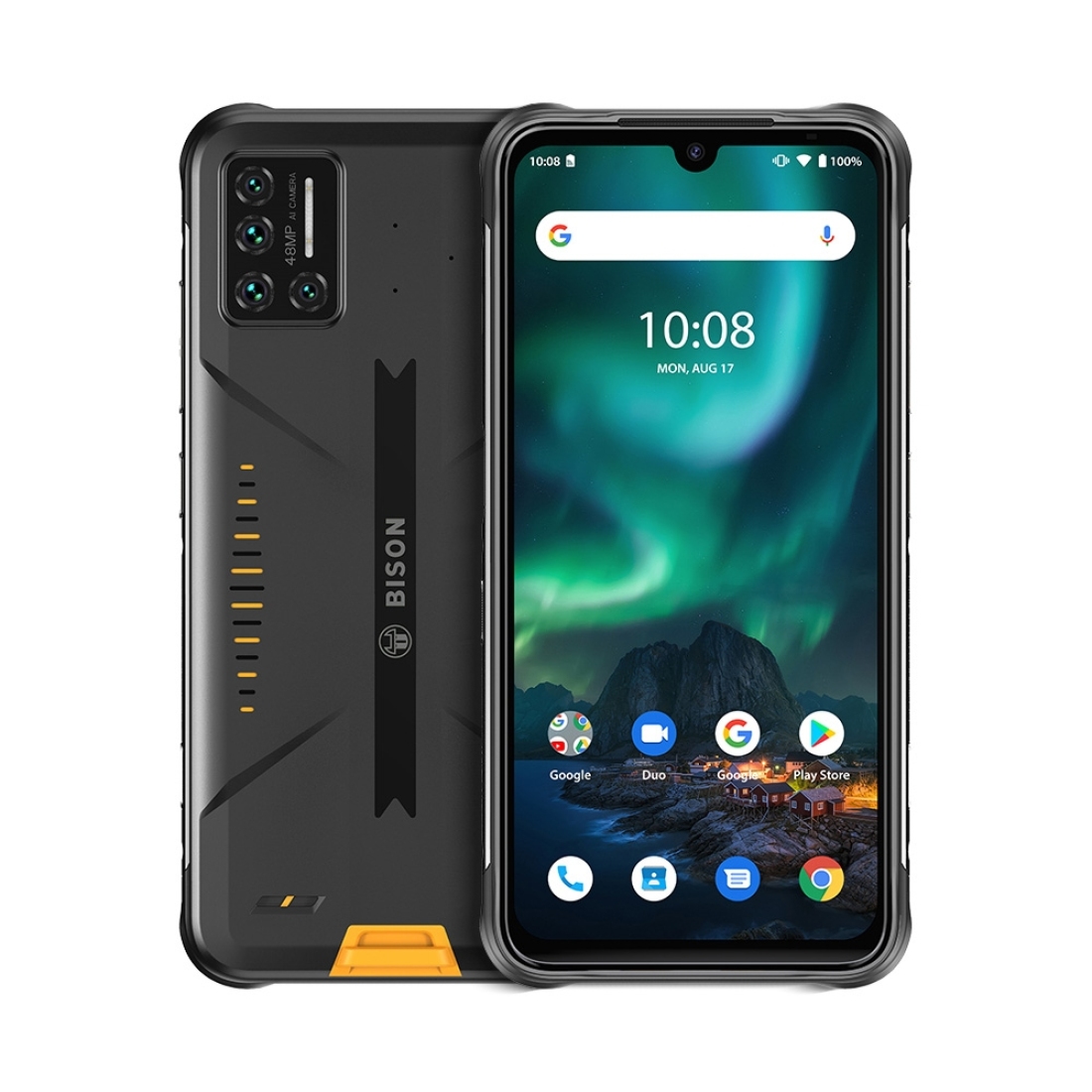 UMIDIGI BISON Rugged Phone, 6GB+128GB IP68/IP69K Waterproof Dustproof Shockproof, Quad Back Cameras, 5000mAh Battery, Fingerprint Identification, 6.3 inch
UMIDIGI BISON Rugged Phone, 6GB+128GB IP68/IP69K Waterproof Dustproof Shockproof, Quad Back Cameras, 5000mAh Battery, Fingerprint Identification, 6.3 inch