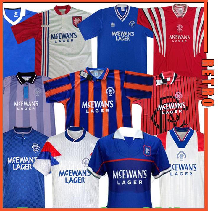Glasgow Rangers Retro 1987 1990 1992 1994 1995 1996 special edition jerseys 92 94 blue Vintage kits GASCOIGNE Classic football shirts, 1990 1992 retro
Glasgow Rangers Retro 1987 1990 1992 1994 1995 1996 special edition jerseys 92 94 blue Vintage kits GASCOIGNE Classic football shirts, 1990 1992 retro