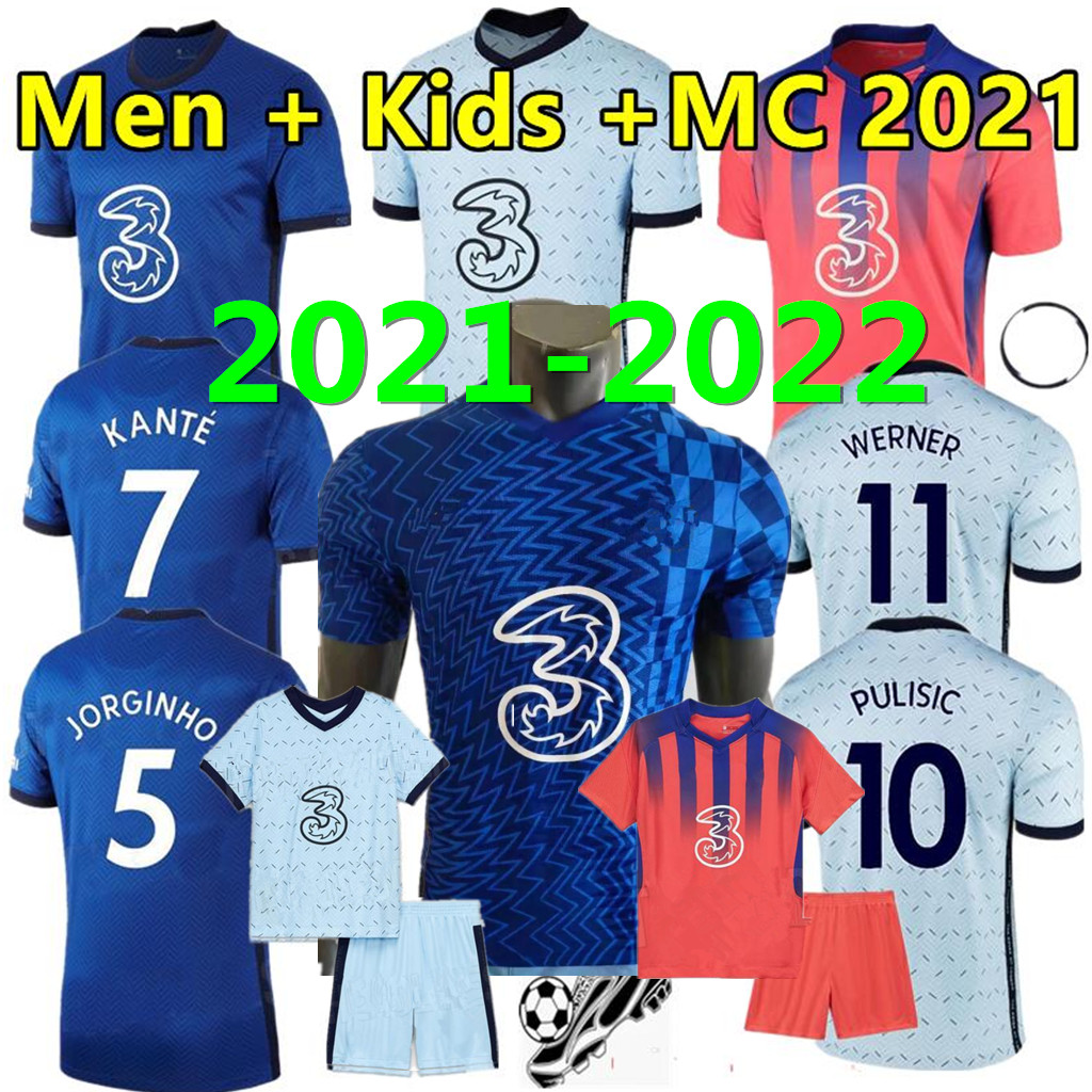 CFC KANTE 21 22 soccer jerseys PULISIC ZIYECH HAVERTZ WERNER ABRAHAM CHILWELL MOUNT JORGINHO 2021 2022 GIROUD football shirt adult men + kids kit, Men away + patch
CFC KANTE 21 22 soccer jerseys PULISIC ZIYECH HAVERTZ WERNER ABRAHAM CHILWELL MOUNT JORGINHO 2021 2022 GIROUD football shirt adult men + kids kit, Men away + patch
