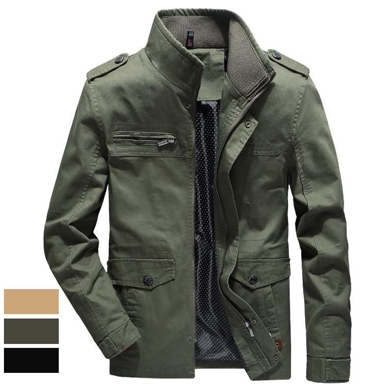 Men's Trench Coats Jacket Coat Spring And Autumn Windbreaker Clothes Washed Pure Cotton Outdoor Casual Solid Color Multi Pocket, Tan;black
Men's Trench Coats Jacket Coat Spring And Autumn Windbreaker Clothes Washed Pure Cotton Outdoor Casual Solid Color Multi Pocket, Tan;black