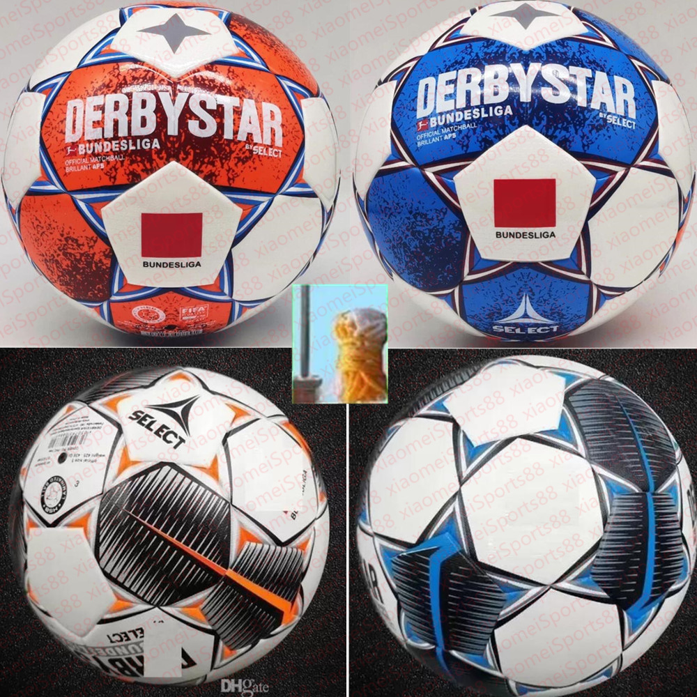 21 22 Bundesliga League match soccer balls 2021 2022 Derbystar Merlin ACC football Particle skid resistance game training Ball size 5
21 22 Bundesliga League match soccer balls 2021 2022 Derbystar Merlin ACC football Particle skid resistance game training Ball size 5