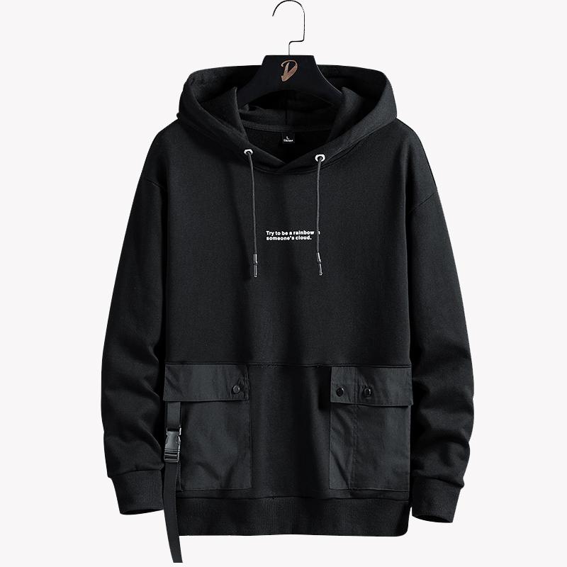 Men's Hoodies & Sweatshirts Pullover Spring Autumn Hooded Men Sweetshirts Streetwear Casual Women Sweatshirt, Black
Men's Hoodies & Sweatshirts Pullover Spring Autumn Hooded Men Sweetshirts Streetwear Casual Women Sweatshirt, Black