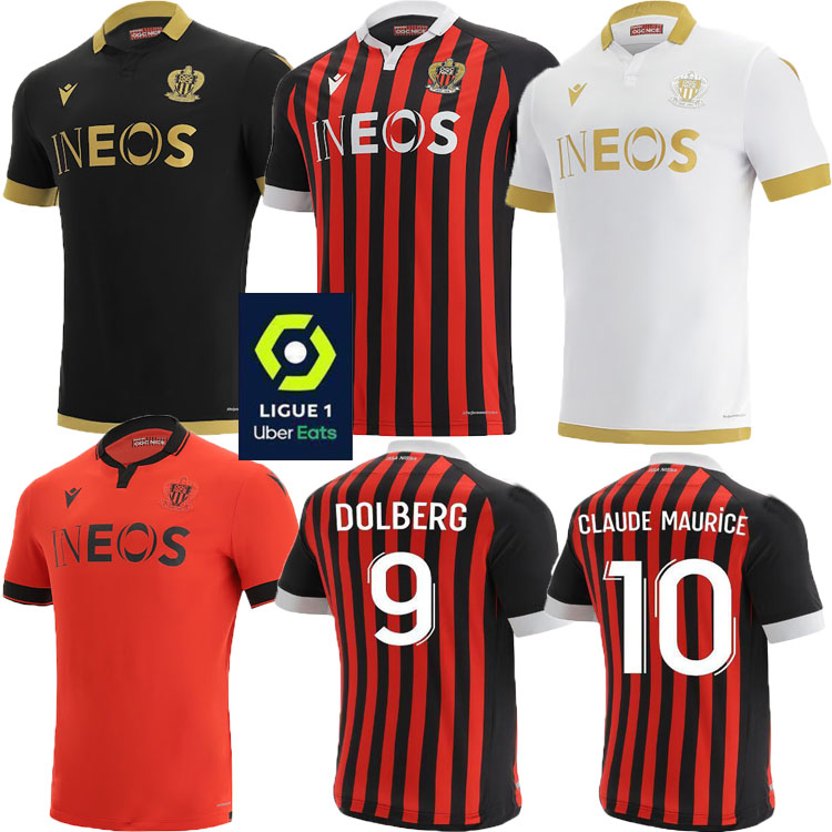 21 22 OGC Nice soccer jersey 2021 2022 home away Lemina Kluivert Stengs TODIBO LEES MELOU GOUIRI DOLBERG DANTE Third black Equiment maillot, Black;red
21 22 OGC Nice soccer jersey 2021 2022 home away Lemina Kluivert Stengs TODIBO LEES MELOU GOUIRI DOLBERG DANTE Third black Equiment maillot, Black;red