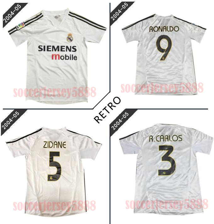 real madrid retro soccer jersey 2004-2005 vintage classic ZIDANE BECKHAM RONALDO CARLOS RAUL camisetas futbol camisa futebol maillot de foo, Black;yellow
real madrid retro soccer jersey 2004-2005 vintage classic ZIDANE BECKHAM RONALDO CARLOS RAUL camisetas futbol camisa futebol maillot de foo, Black;yellow