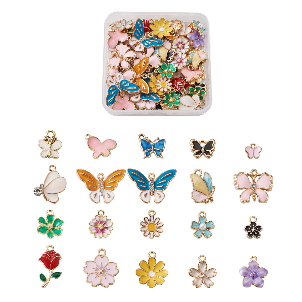 1 Box Alloy Enamel Frog Flower Butterfly Alphabet Shape Charms For Women Earrings Pendents DIY Jewelry Accessories
1 Box Alloy Enamel Frog Flower Butterfly Alphabet Shape Charms For Women Earrings Pendents DIY Jewelry Accessories