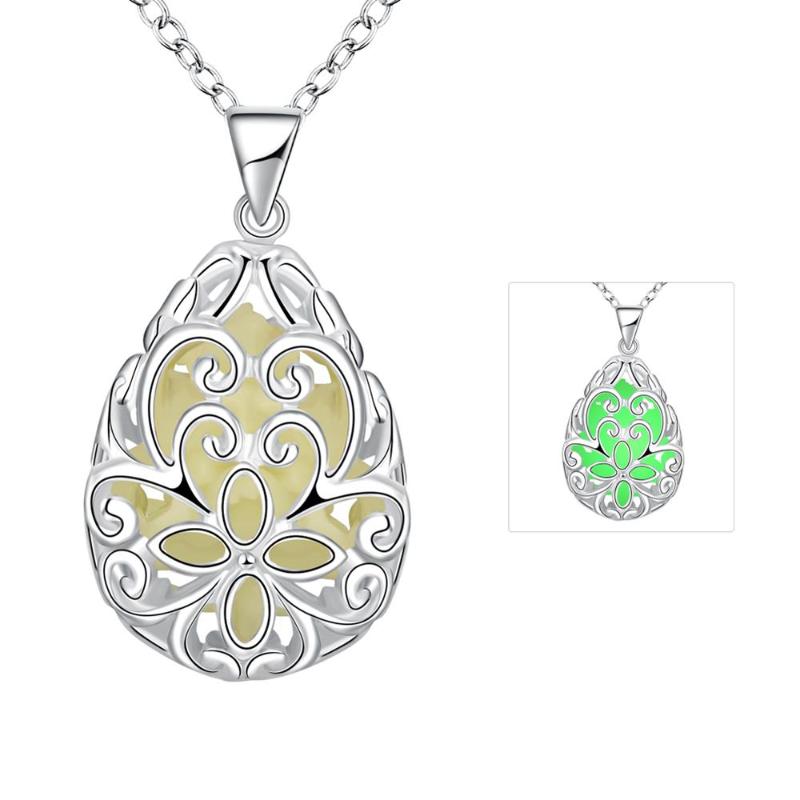 Pendant Necklaces Fashion Necklace Women Water Drop Hollow Luminous Chocker & Pendants Statement Kolye Chain Jewellery Colares Collier
Pendant Necklaces Fashion Necklace Women Water Drop Hollow Luminous Chocker & Pendants Statement Kolye Chain Jewellery Colares Collier
