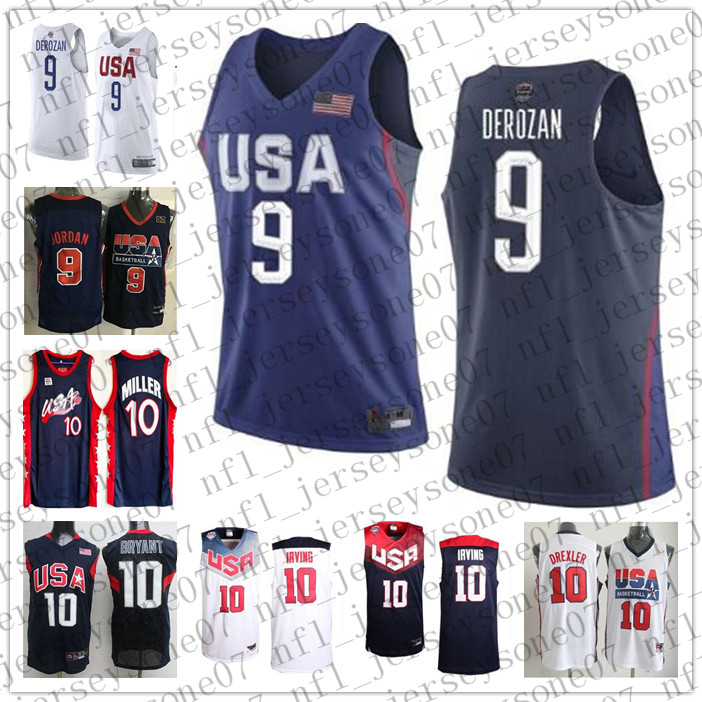 2021 Custom Team Mens women youth USA 9 Michael 10 Bryant Black 2016 Dream Team Stitched white blue Throwback City Basketball jersey
2021 Custom Team Mens women youth USA 9 Michael 10 Bryant Black 2016 Dream Team Stitched white blue Throwback City Basketball jersey