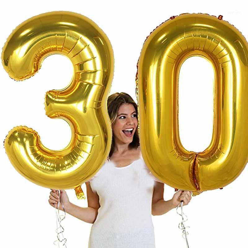 Party Decoration 40 Inch Large Number Figure Balloons 10 20 30 50 60 70 80 90 Years Adult Birthday Anniversary Supplies Gold Silver
Party Decoration 40 Inch Large Number Figure Balloons 10 20 30 50 60 70 80 90 Years Adult Birthday Anniversary Supplies Gold Silver